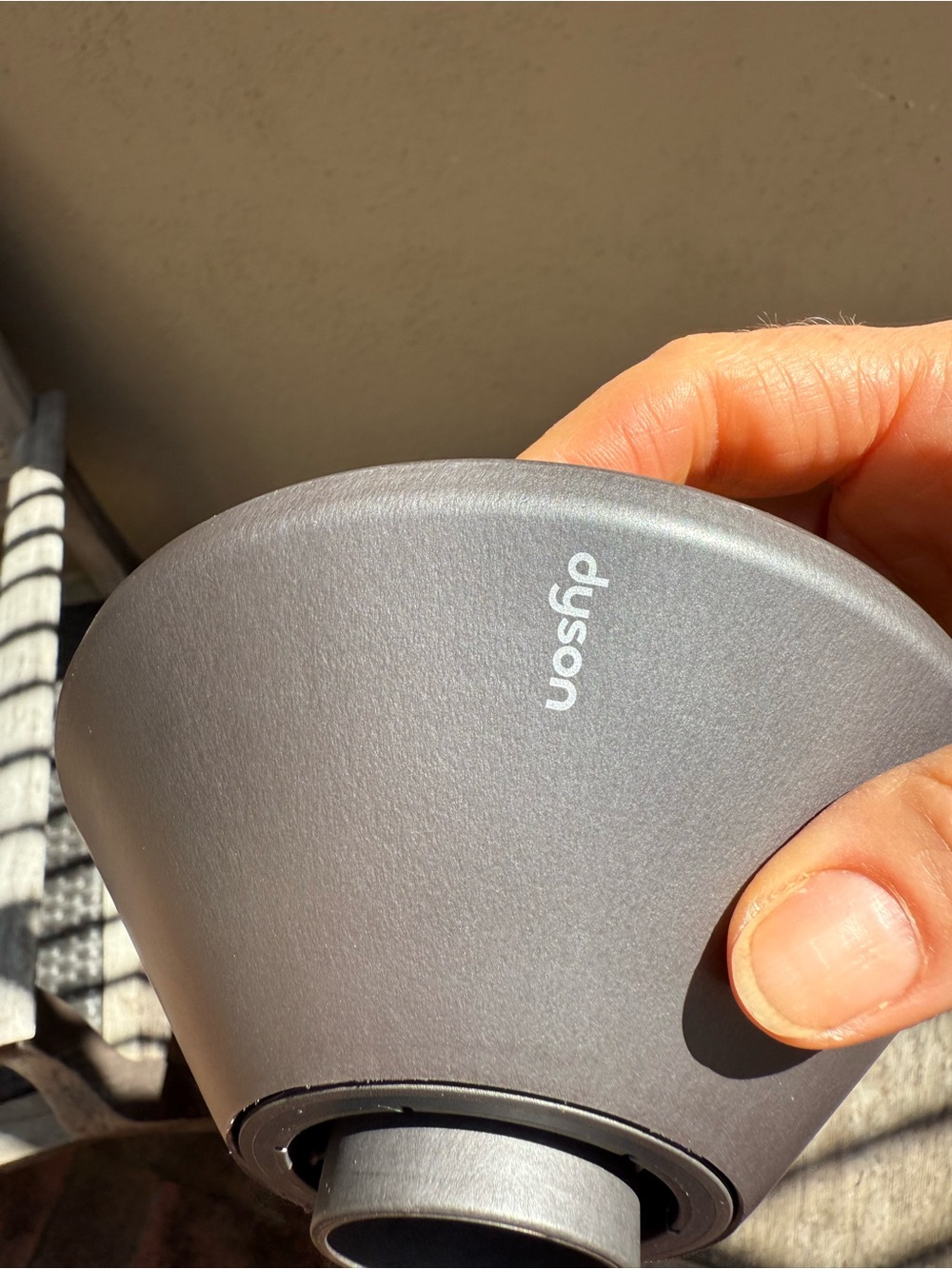 Dyson Silver-Gray Diffuser Attachment